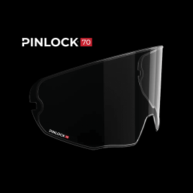 Pinlock 70 Lens- Retro Replacement Shield- Clear