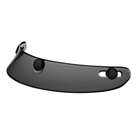 Mini Scoop Visor- Smoke