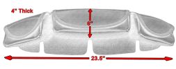 DS5809 Three-Pocket Windshield Bag