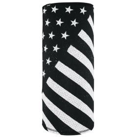 TL091 Motley Tube&reg;, SportFlex(tm) Series- Black & White Flag