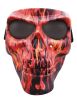 SMFS Skull Mask Flames SM