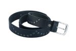 BLT2014 Super Cool Curved Pattern Studded Leather Belt