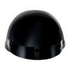 Novelty Eagle W/ Snaps- Hi-Gloss Black