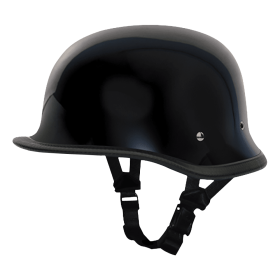 Novelty Big German- Hi-Gloss Black (size: L)