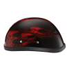 Novelty Eagle- W/ Skull Flames Red