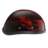 Novelty Eagle- W/ Skull Flames Red