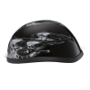 Novelty Eagle- W/ Skull Flames Silver
