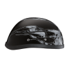 Novelty Eagle- W/ Skull Flames Silver