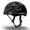 DOT Approved Daytona Motorcycle Half Face Helmet - Skull Cap Graphics for Men & Women, Scooters, ATVs, UTVs & Choppers - W/ Ignite Grey