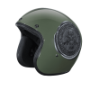 DOT Approved Daytona Cruiser Open Face Motorcycle Helmet - Men, Women & Youth - With Visor & Graphics - W/ 2nd Amendment Seal