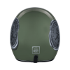 DOT Approved Daytona Cruiser Open Face Motorcycle Helmet - Men, Women & Youth - With Visor & Graphics - W/ 2nd Amendment Seal