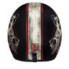 DOT Approved Daytona Cruiser Open Face Motorcycle Helmet - Men, Women & Youth - With Visor & Graphics - W/ Built For Speed