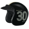 DOT Approved Daytona Cruiser Open Face Motorcycle Helmet - Men, Women & Youth - With Visor & Graphics - W/ Daytona 30th