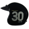 DOT Approved Daytona Cruiser Open Face Motorcycle Helmet - Men, Women & Youth - With Visor & Graphics - W/ Daytona 30th