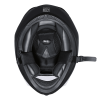 Daytona Detour Full Face Motorcycle Helmet - DOT Certified, Dual Visor, Street Bike Helmet, Men/Women/Youth - Hi-Gloss Black