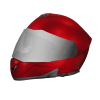 Daytona Glide Modular Motorcycle Helmet - DOT Approved, Bluetooth Ready, Dual Visor, Men/Women/Youth - Black Cherry