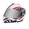 Daytona Glide Modular Motorcycle Helmet - DOT Approved, Bluetooth Ready, Dual Visor, Men/Women/Youth - W/ Phoenix