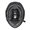 Daytona Glide Modular Motorcycle Helmet - DOT Approved, Bluetooth Ready, Dual Visor, Men/Women/Youth - Hi-Gloss White