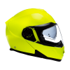 Daytona Glide Modular Motorcycle Helmet - DOT Approved, Bluetooth Ready, Dual Visor, Men/Women/Youth - Fluorescent Yellow
