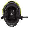 Daytona Glide Modular Motorcycle Helmet - DOT Approved, Bluetooth Ready, Dual Visor, Men/Women/Youth - Fluorescent Yellow
