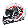 Daytona Glide Modular Motorcycle Helmet - DOT Approved, Bluetooth Ready, Dual Visor, Men/Women/Youth - W/ Phoenix