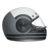 DOT Daytona Retro Full Face Motorcycle Helmet: Vintage Style for Men, Women, & Youth - W/ Racer