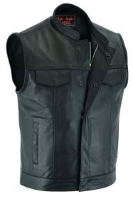 AM9192 Concealed Snap Closure, Scoop Collar & Hidden Zipper (size: 3XL)