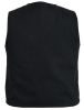 DM9725   Kid's Denim Plain Side Vest