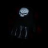 DS98 Reflective Skull Fingerless Glove