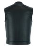 AM9193 Concealed Snap Closure, Without Collar & Hidden Zipper