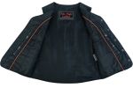 DS204 Women's Stylish Longer Body &frac34; Vest - Plain Sides
