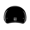 D.O.T. Daytona Skull Cap Jr.- Hi-Gloss Black