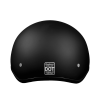 DOT Approved Daytona Skull Cap Half Shell Motorcycle Helmet - Beanie Style for Motorcycles, Cruisers, Scooters, and Mopeds W/O Visor- Dull Black