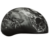 DOT Approved Daytona Motorcycle Half Face Helmet - Skull Cap Graphics for Men & Women, Scooters, ATVs, UTVs & Choppers - W/ Guns