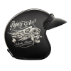 DOT Approved Daytona Cruiser Open Face Motorcycle Helmet - Men, Women & Youth - With Visor & Graphics - W/ Flying Ace's