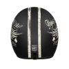 DOT Approved Daytona Cruiser Open Face Motorcycle Helmet - Men, Women & Youth - With Visor & Graphics - W/ Flying Ace's
