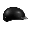 D.O.T. Daytona Skull Cap- Leather Covered