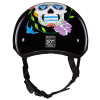 DOT Approved Daytona Motorcycle Half Face Helmet - Skull Cap Graphics for Men & Women, Scooters, ATVs, UTVs & Choppers - W/ Diamond Skull