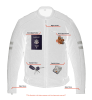 DS703 All Season Reflective Men&#039;s Textile Jacket