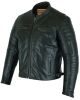 DS754 Men's Modern Crossover Scooter Jacket - Gun Metal Brown