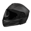 Daytona Glide Modular Motorcycle Helmet - DOT Approved, Bluetooth Ready, Dual Visor, Men/Women/Youth - Dull Black