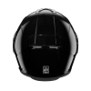 Daytona Glide Modular Motorcycle Helmet - DOT Approved, Bluetooth Ready, Dual Visor, Men/Women/Youth - Hi-Gloss Black