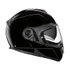 Daytona Glide Modular Motorcycle Helmet - DOT Approved, Bluetooth Ready, Dual Visor, Men/Women/Youth - Hi-Gloss Black