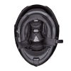 Daytona Glide Modular Motorcycle Helmet - DOT Approved, Bluetooth Ready, Dual Visor, Men/Women/Youth - Hi-Gloss Black