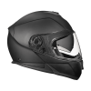 Daytona Glide Modular Motorcycle Helmet - DOT Approved, Bluetooth Ready, Dual Visor, Men/Women/Youth - Dull Black