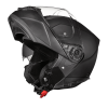 Daytona Glide Modular Motorcycle Helmet - DOT Approved, Bluetooth Ready, Dual Visor, Men/Women/Youth - Dull Black