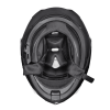 Daytona Glide Modular Motorcycle Helmet - DOT Approved, Bluetooth Ready, Dual Visor, Men/Women/Youth - Gun Metal Grey Metallic