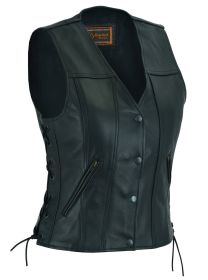 DS205 Women's Single Back Panel Concealed Carry Vest (size: S)