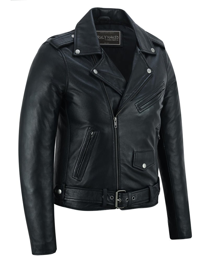Night Shine Women's Black Fashion Leather Jacket Night Shine Women's Black Fashion Leather Jacket