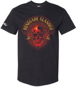 RC8010 RENEGADE CLASSICS RED SKULL TSHIRT (size: 5XL 2XL)